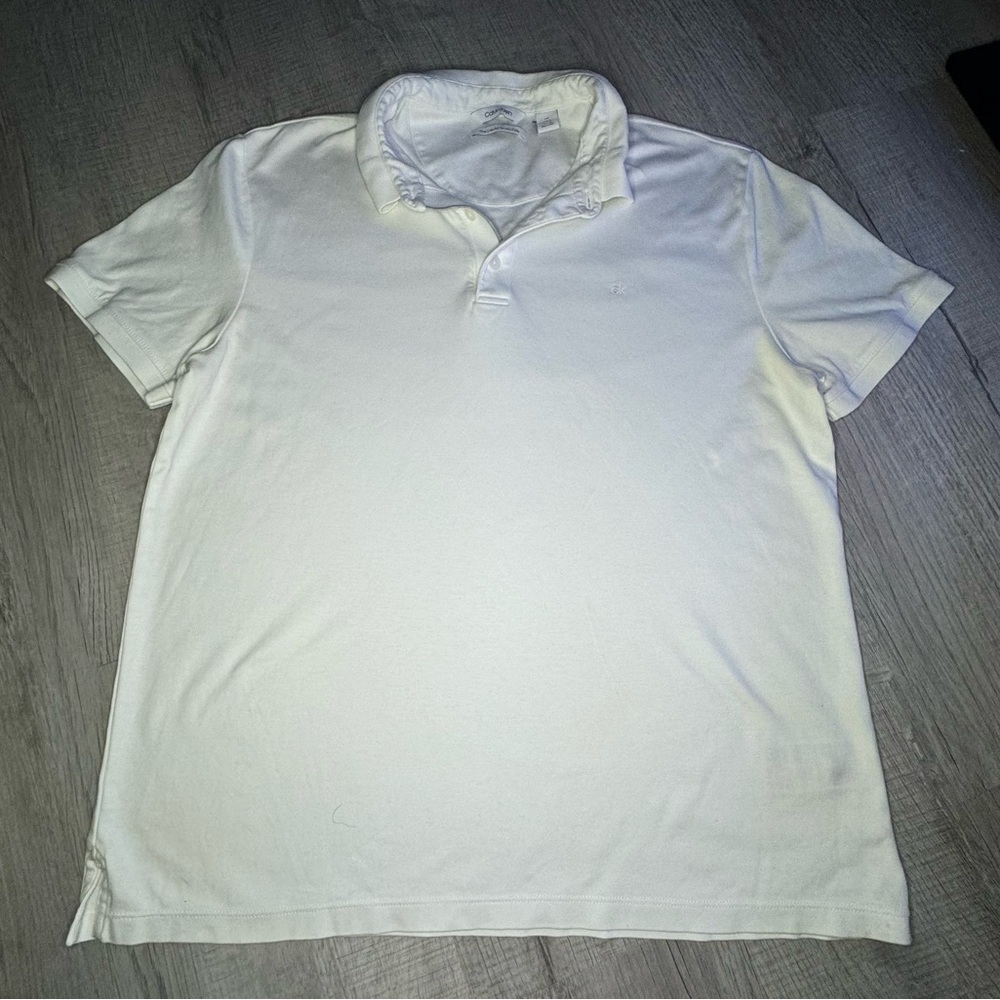 Calvin Klein Womens Liquid touch polo sz L